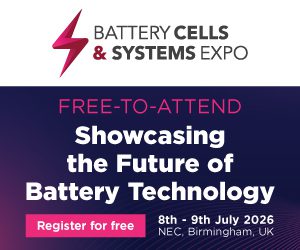 Battery Cells & Systems 2026 web banner
